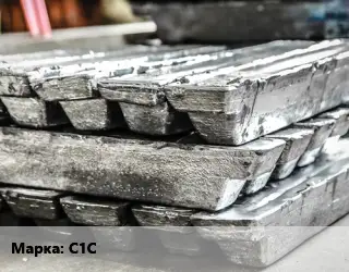 Чушка свинцовая С1С
